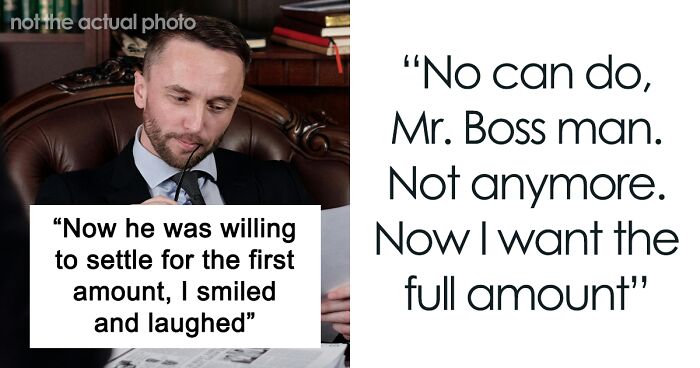 “Cue Malicious Compliance”: Boss Tells Former Employee To Contact His Lawyers, So They Do & Win