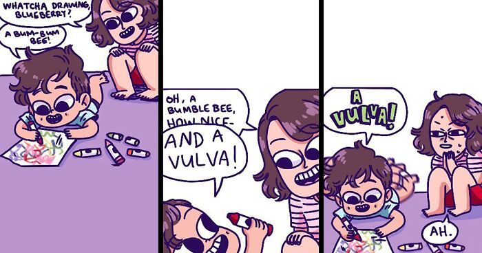 Artist Explored Parenting Struggles And Everyday Life Moments (33 Pics)