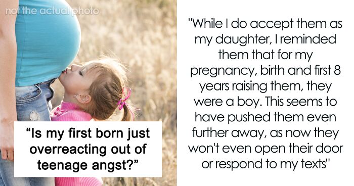 Woman Cheers After Finding Out She’s Pregnant With A Girl, Her Trans Teen Daughter Gets Upset