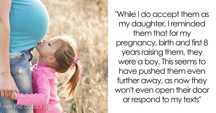 Mom Unsure If Her Joy Over Having A Baby Girl Was Truly Insensitive To Her Trans Daughter