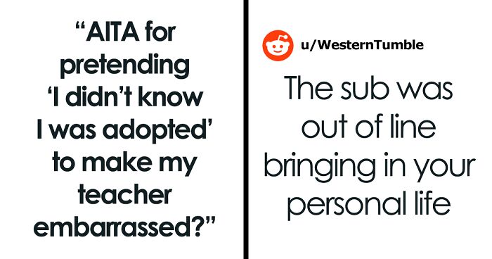 “Oh, Honey”: Teen Confuses Sub By Pretending To Be Unaware That They Are Adopted