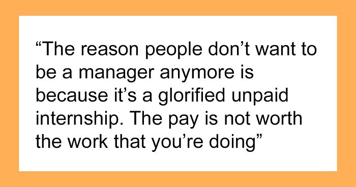 Woman Explains Why Having A Middle Management Position Sucks Big Time