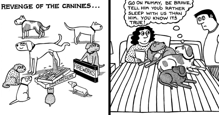 76 Hilarious “Off The Leash” Comics That Most Dog Owners Can Relate To