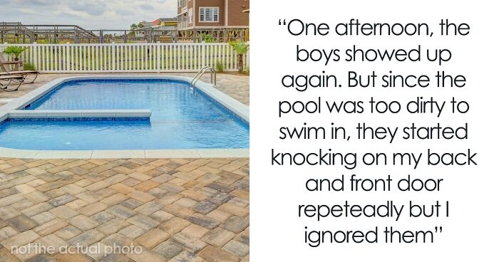 Woman Shocked To Find Teenagers In Her Pool, Uses Lease Loophole To Get Them Out