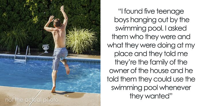 Teenagers Trash Woman's Pool, She Refuses To Clean It After Finding A Lease Loophole