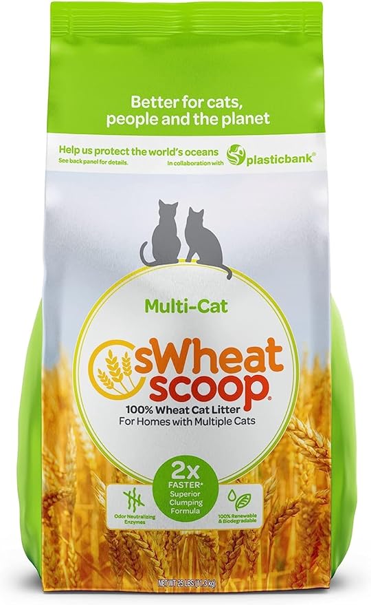 sWheat Scoop Natural Wheat Multi-Cat Litter