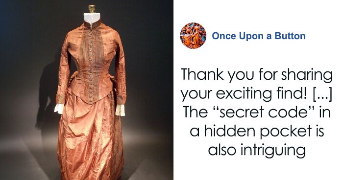 Baffling Code Hidden In Woman’s 1888 Dress Finally Cracked, And It’s Related To The Weather