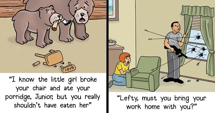 Laughing Hippo Studio: 72 Latest One-Panel Comics From This Elderly Comic Artist