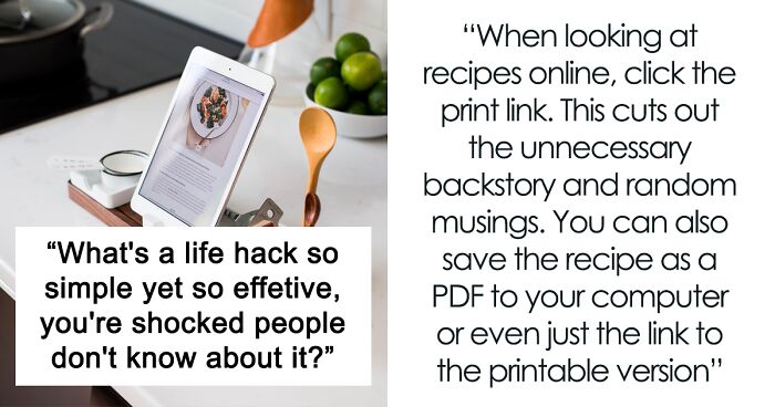 47 Amazingly Simple Yet Mostly Unknown Life Hacks, According To This Thread Online