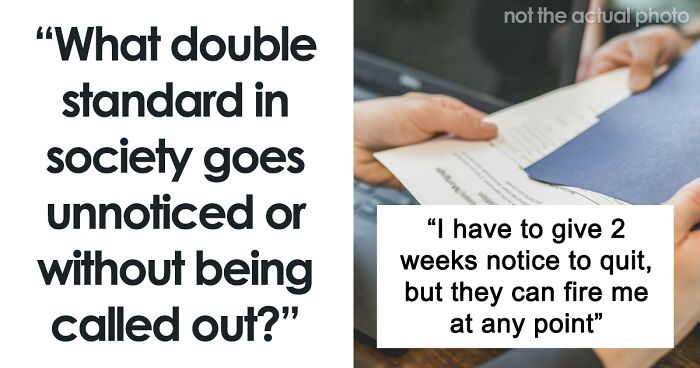 51 Examples Of Double Standards In Our Society