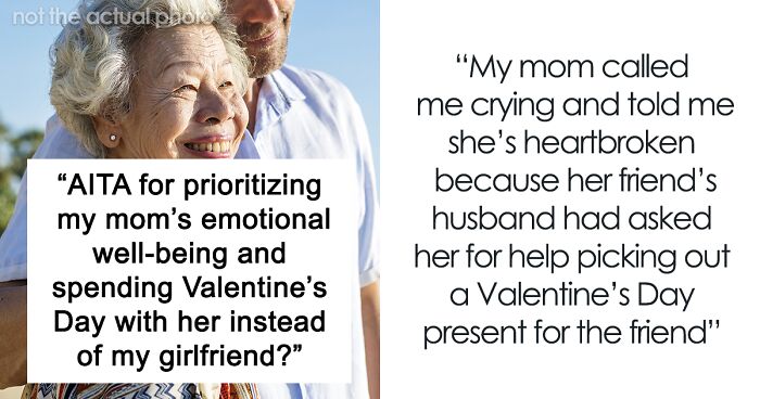 Guy Wants To Buy His Mom A Valentine's Day Gift At The Expense Of His GF, Gets Called Out