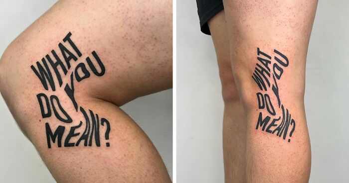 Tattoo Artist With A Very Unique Style Shows Off 40 Works With Cool Messages