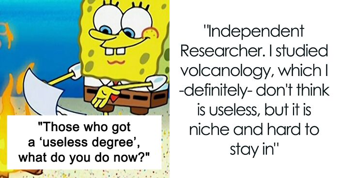 30 People Who Graduated With “Useless Degrees” Came Online To Reveal What They Are Doing Now