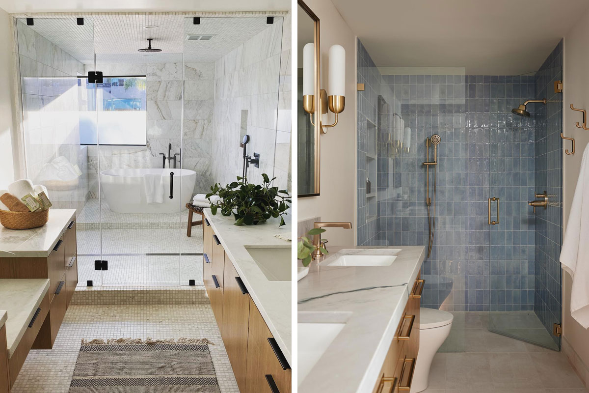 30 Stunning Walk-in Shower Ideas For A Bathroom Glow-up | Bored Panda