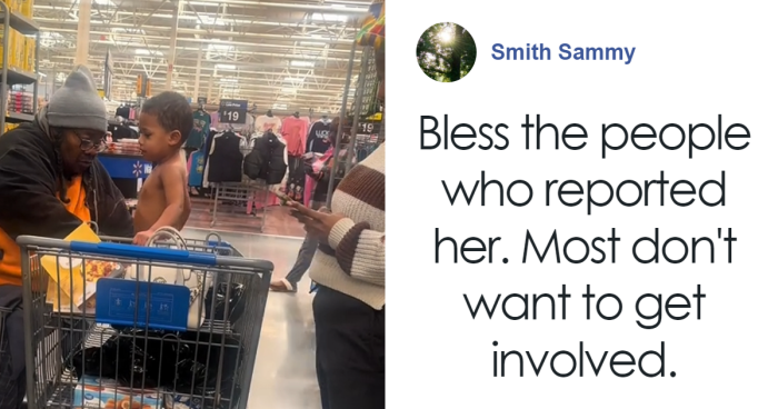 “You’re Crazy”: Shopper Brings Freezing Toddler Wearing Only A Diaper To Walmart