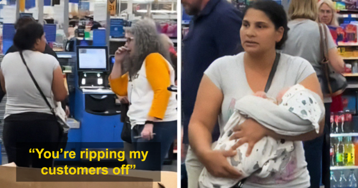 Woman Gets Exposed After Asking Walmart Shoppers To Buy Her Baby Products As Part Of Scam