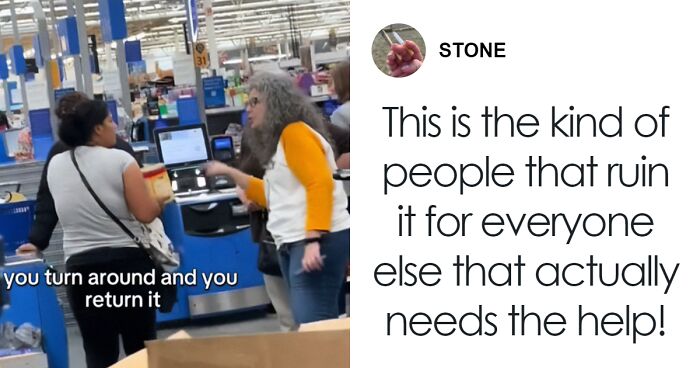 “Escort Them Out”: Walmart Employee Stops Woman From Committing Return Fraud