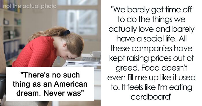 Woman With No Hope Comes Online To Vent About How The American Dream Is A Fraud