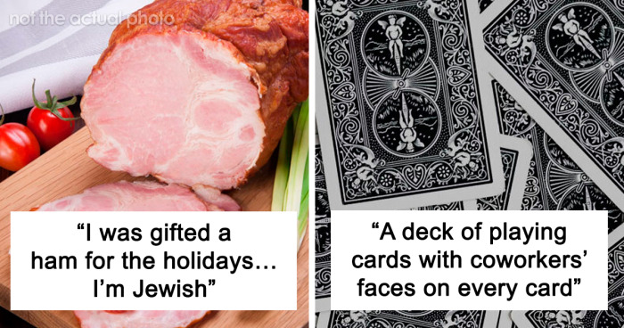 100 Horrible Gifts That People Got At Work And Just Had To Shame Online