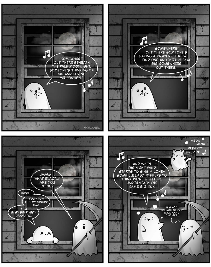 Join Ghost, Ghost Kitty, And Their Friends In Little Wholesome Adventures In A Universe That Touches Upon Our Own