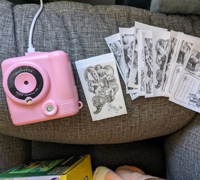 Say Cheese And Print! Soxoffore Instant Print Camera For Kids
