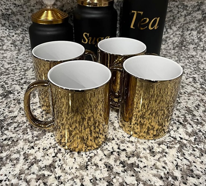  Gold Ceramic Mugs: A Cup Of Luxury For Your Coffee, Tea, And Cocoa