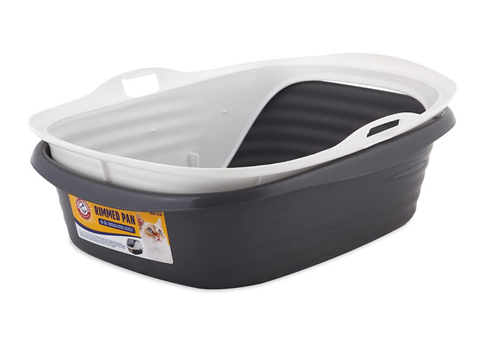 Arm & Hammer Rimmed Cat Litter Box