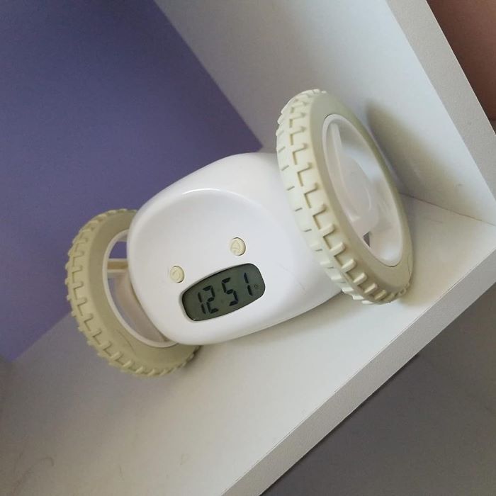  Clocky: Snooze You Lose - The Alarm Clock That Runs Away