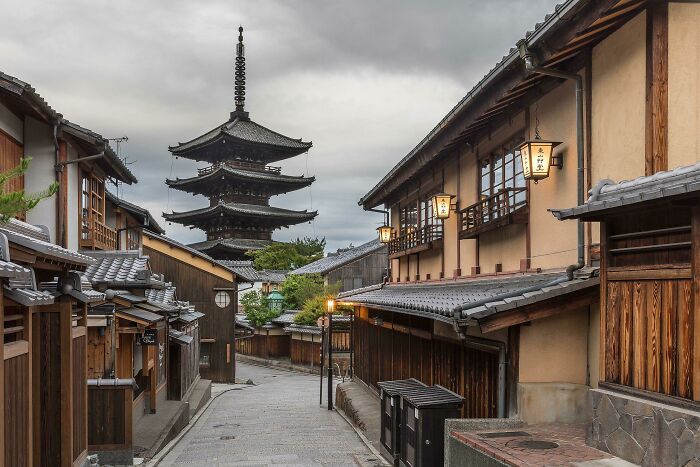 Early Morning In Kyoto, Japan