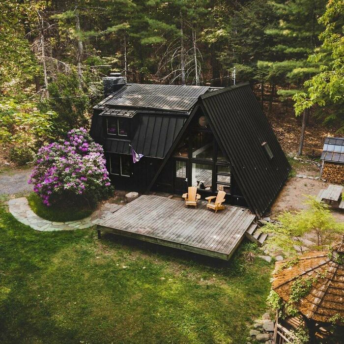 Cabin In The Catskill Mountains, New York