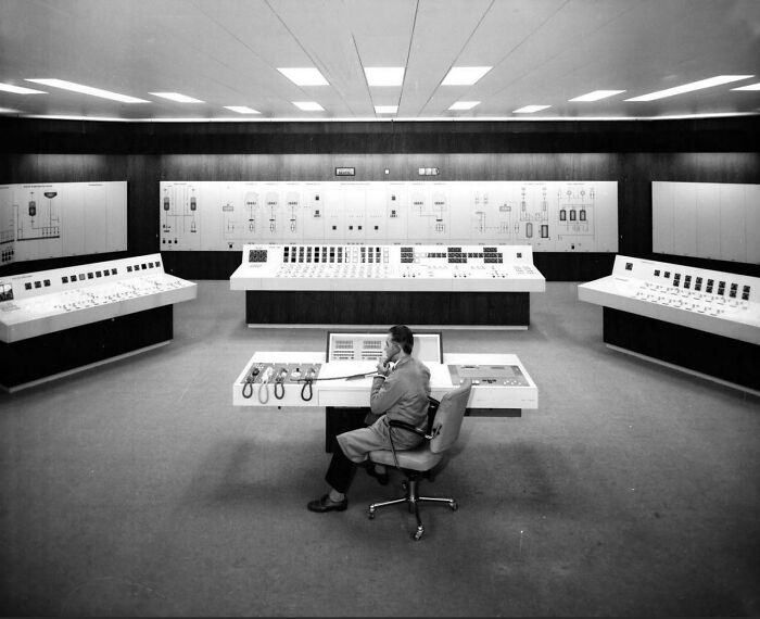 Cern Control Center 1960s