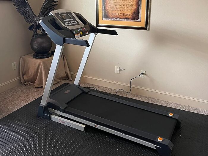 Unleash Your Fitness Potential With Sunny Health & Fitness Premium Treadmill: Featuring Auto Incline, Dedicated Speed Buttons, Double Deck Technology And More