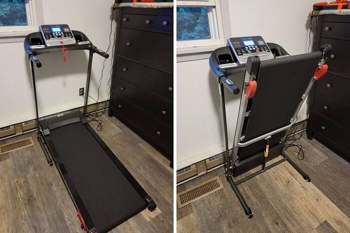 Step Up Your Fitness Game With SereneLife Folding Treadmill: Foldable Home Fitness Equipment Featuring LCD For Walking & Running - Your Ultimate Cardio Exercise Machine!