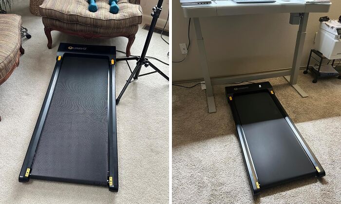 Upgrade Your Home Or Office Fitness Routine With UREVO Under Desk Treadmill: Portable 2.25HP Walking Pad For Walking And Jogging
