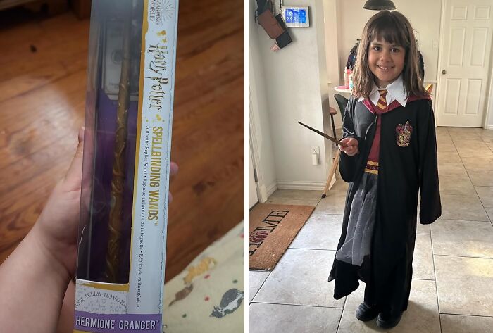 Unleash Magic With The Wizarding World Harry Potter 12-Inch Spellbinding Hermione Granger Magic Wand - Complete With Collectible Spell Card!