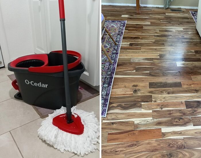 Keep Your Floors Sparkling With O-Cedar EasyWring Microfiber Spin Mop: A Convenient Bucket Floor Cleaning System