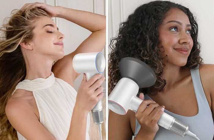 Dry Hair Faster With Ionic Blow Dryer: Featuring A Powerful 110,000 RPM Brushless Motor!