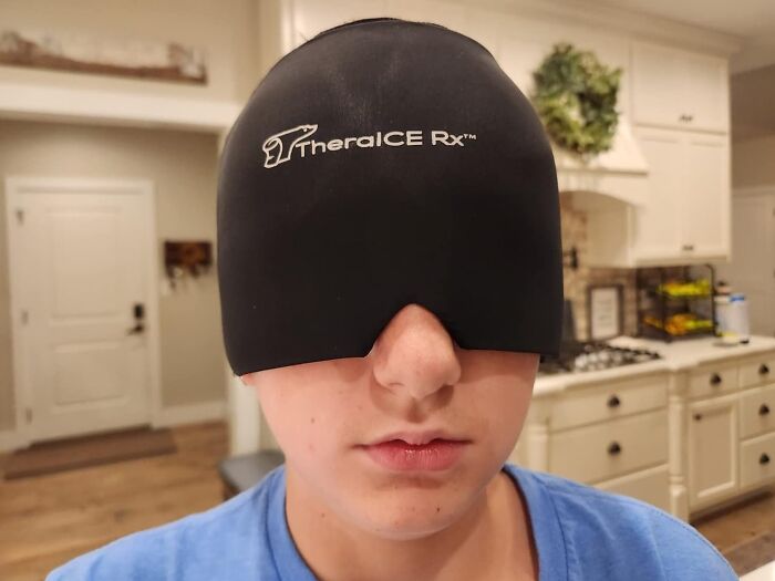 Ease Your Migraine With The Soothing Migraine Relief Cap: Experience Instant Relief With This Headache Ice Pack Mask