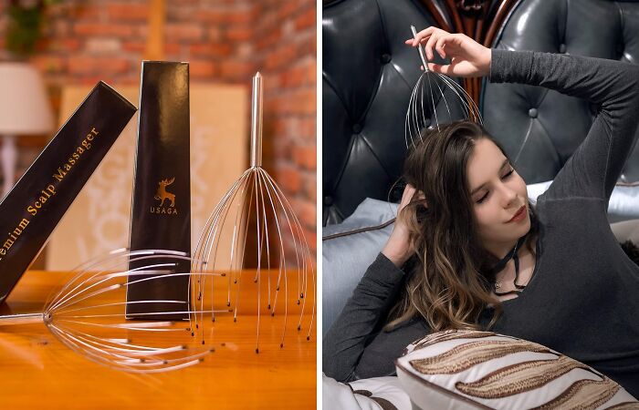 Relax And Unwind With Scalp Massager: 20 Fingers For The Ultimate Head Scratching Experience!