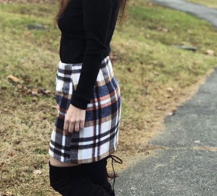 From The Library To The Lounge, Walk In With A Plaid Skirt That's Got More Lines Than A Shakespeare Sonnet And More Style Than A Runway Model At Recess