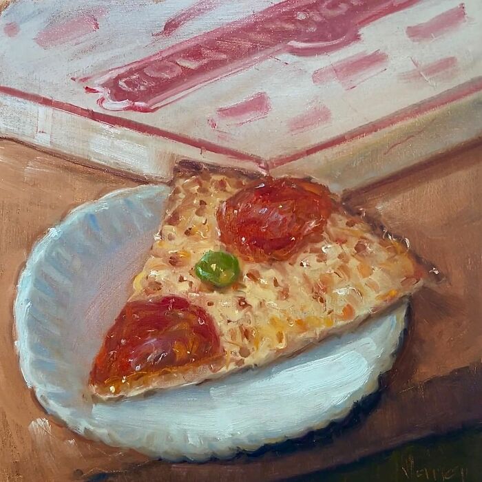 Meet Noah Verrier's Hyperrealistic Oil Paintings Of Food