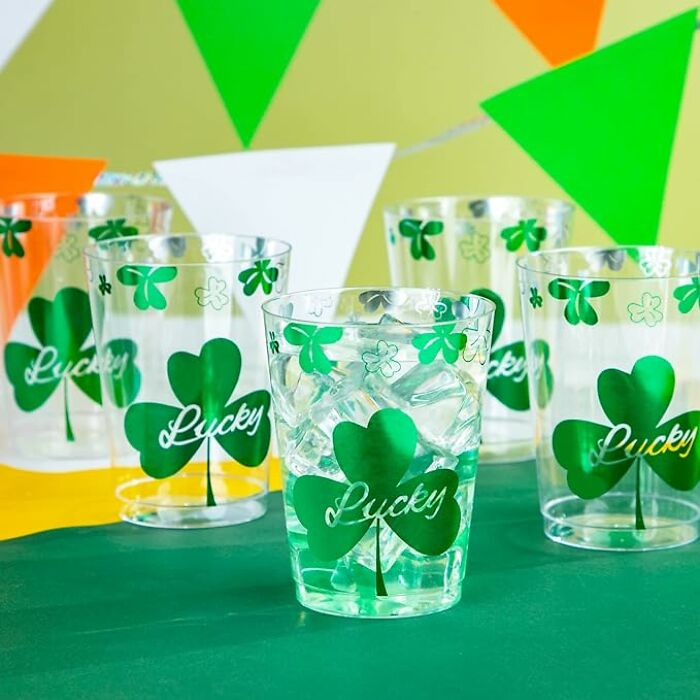 Raise A St Patrick's Day Shamrock Cup For The Ultimate Green Touch In This Celebration!