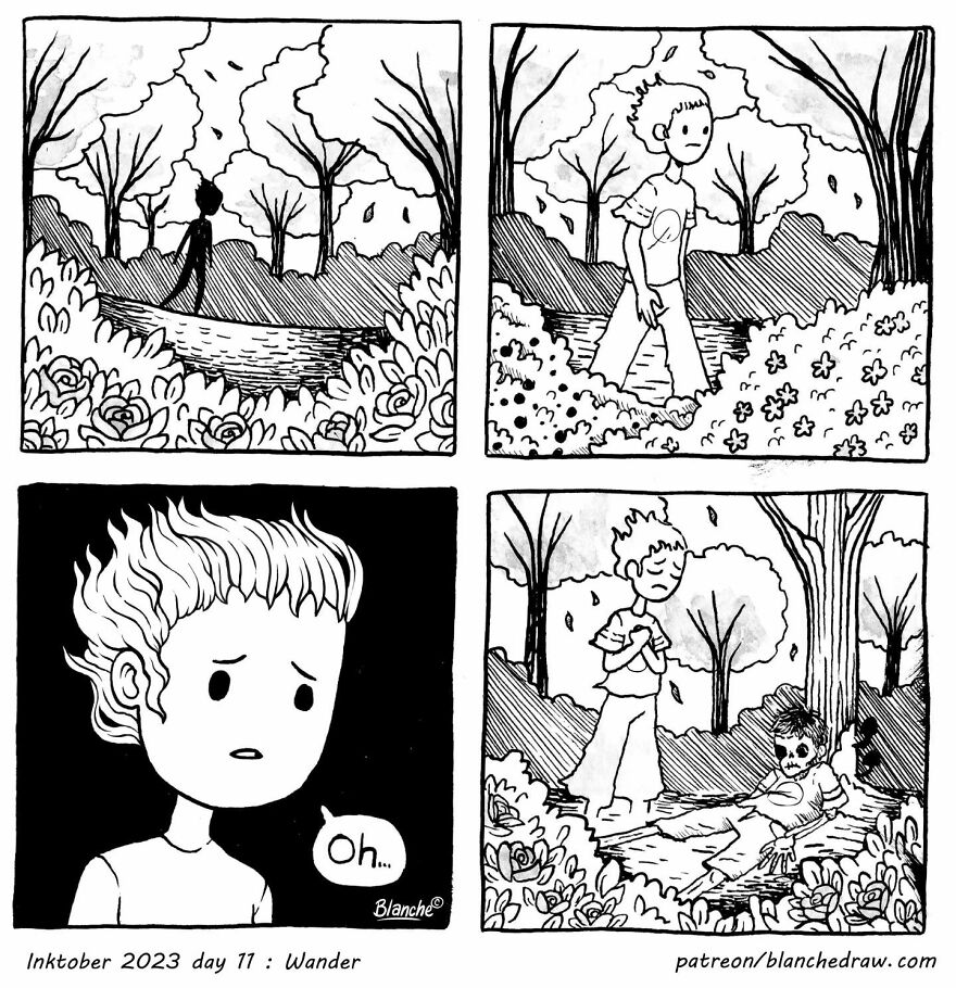 New Funny Comics Created By Blanche With Unexpected Endings