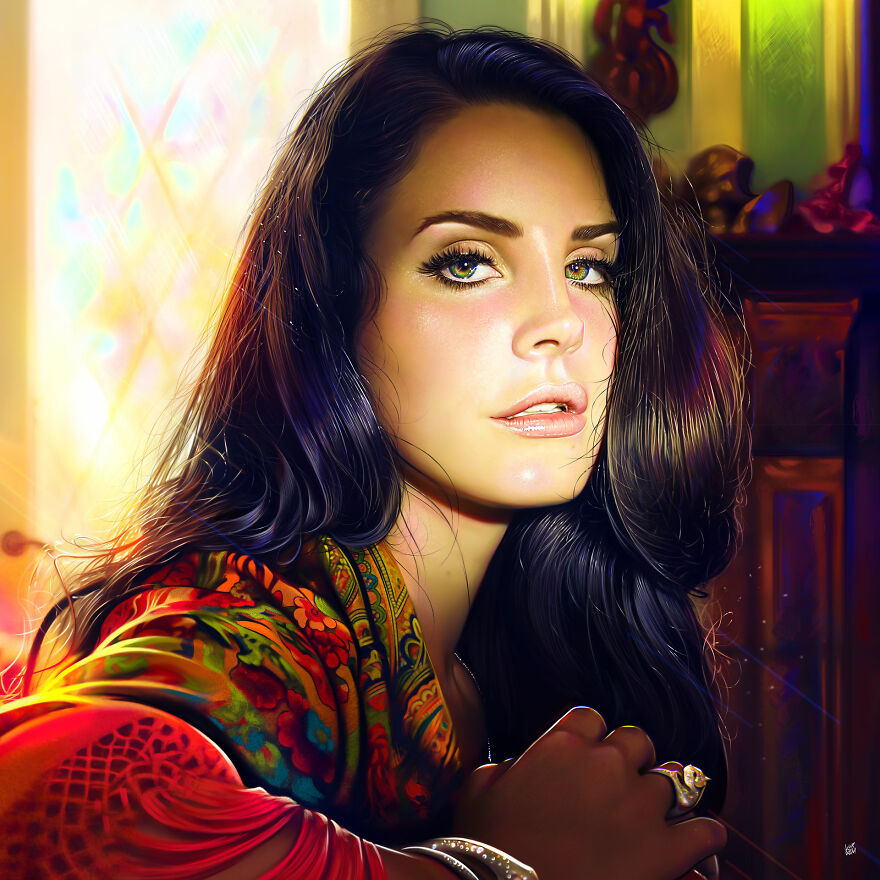 Realistic Portrait Illustrations Of Celebrities By Turkish Illustrator Yaşar Vurdem