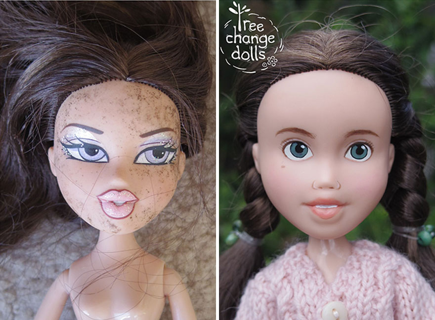 This Artist Transforms Sexualized Children's Dolls Into A More Natural, Childlike Form (New Pics)