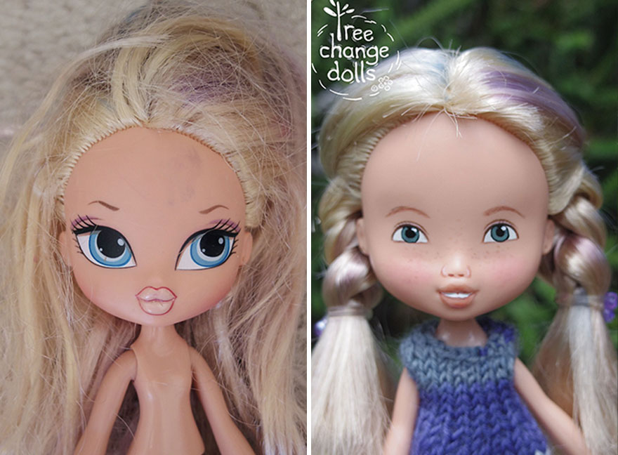 This Artist Transforms Sexualized Children's Dolls Into A More Natural, Childlike Form (New Pics)