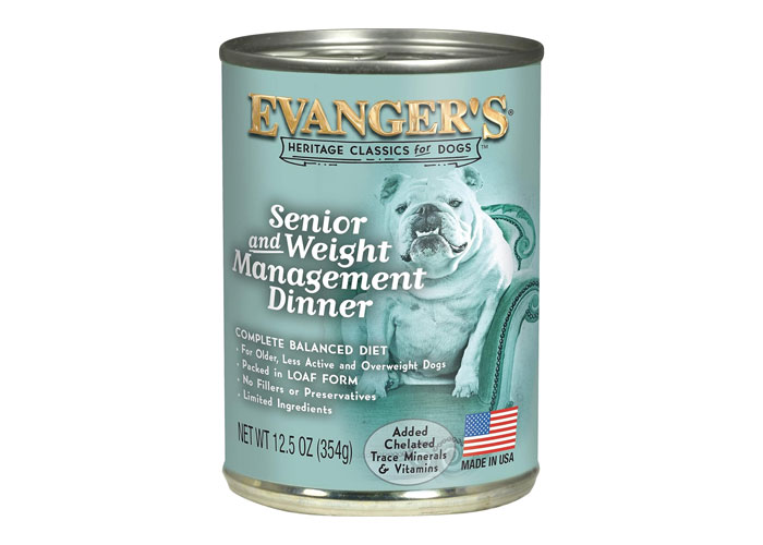 Evanger's Classic Recipes Senior & Weight Management Dinner dog food