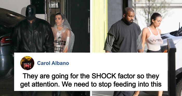 Amidst Surfacing Controversies, Kanye And Bianca Censori Are Seen In Most Bizarre Outfits Yet