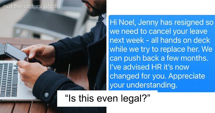 Boss Cancels Worker’s Annual Leave In “Careless” Text, Gets Exposed Online