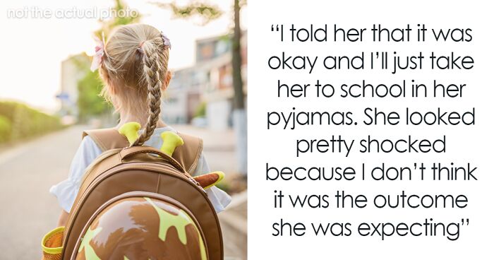 Mom Is Furious After Finding Out Her Spouse Sent Their Daughter To School In Pajamas